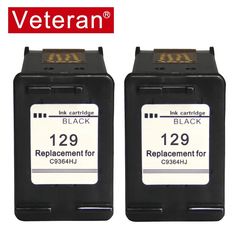 Ветеран заправленный чернильный картридж 129 135 Замена для hp129 hp135 hp Photosmart C4183 C4110 C4140