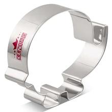 KENIAO Elephant Cutter-10,2x8,3 см-печенье и форма для вырезания для детей-нержавеющая сталь