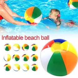 12 шт. 30 см надувной плавающий пляжный шар Красочные Водные виды спорта Забавный плавательный бассейн игра мяч для детей взрослые пляжные