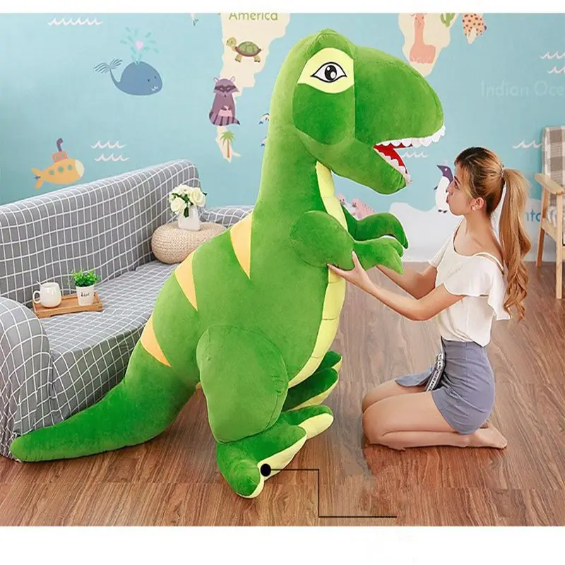1 шт. милые плюшевые игрушки, динозавр мягкие пушистая подушка подарки на день рождения для детей чучело Дино Дети кукла мальчик