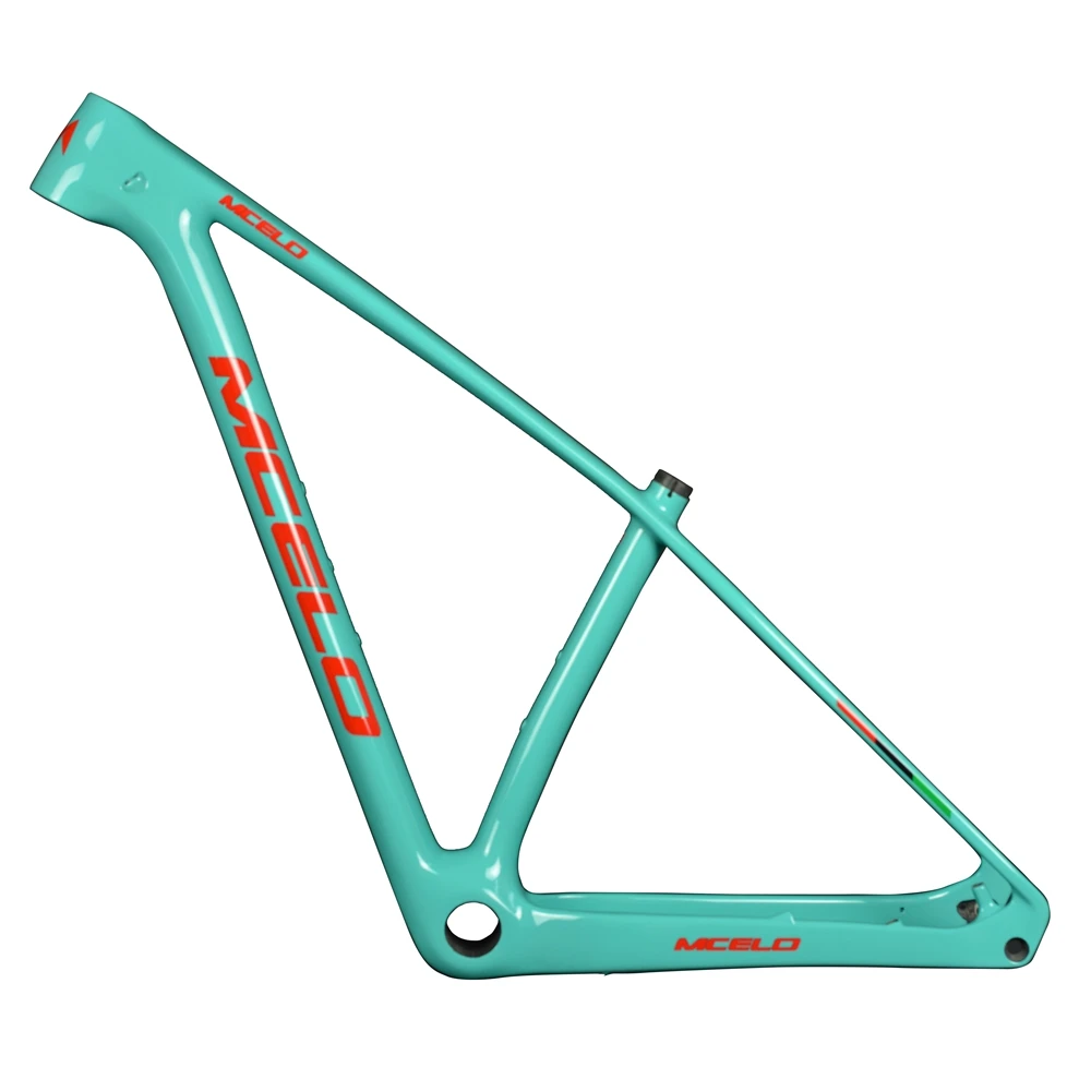 2018 MCELO SKYBLUE углеродная mtb рама матовая 29er 29 карбоновая для горного велосипеда 148*12