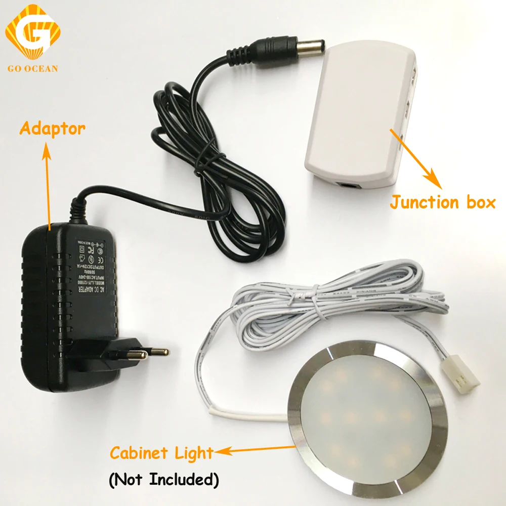 Go Ocean Led Adapter Power Supply Input Ac 100 240v Lighting