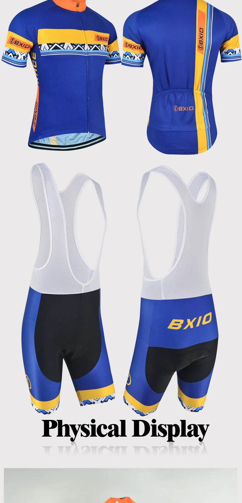 BXIO летняя Pro одежда для велоспорта Ropa Ciclismo дизайн Mtb велосипедная одежда Bicicleta Maillot короткий рукав велосипедные майки 145