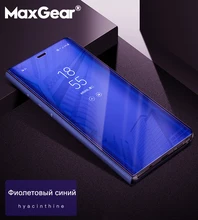 MaxGear смарт-Зеркало чехол для телефона для samsung Galaxy J7 J3 J4 J6 J7 J8 2018 флип телефона Чехлы для J3 J5 J7 ЕС США Note9