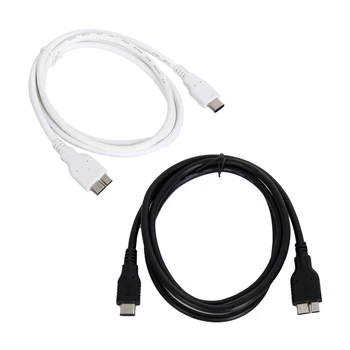 

Black 10Gbps USB 3.1 Cable Type C Male to Micro Mini USB 3.0 Hard Drive Cable For Macbook