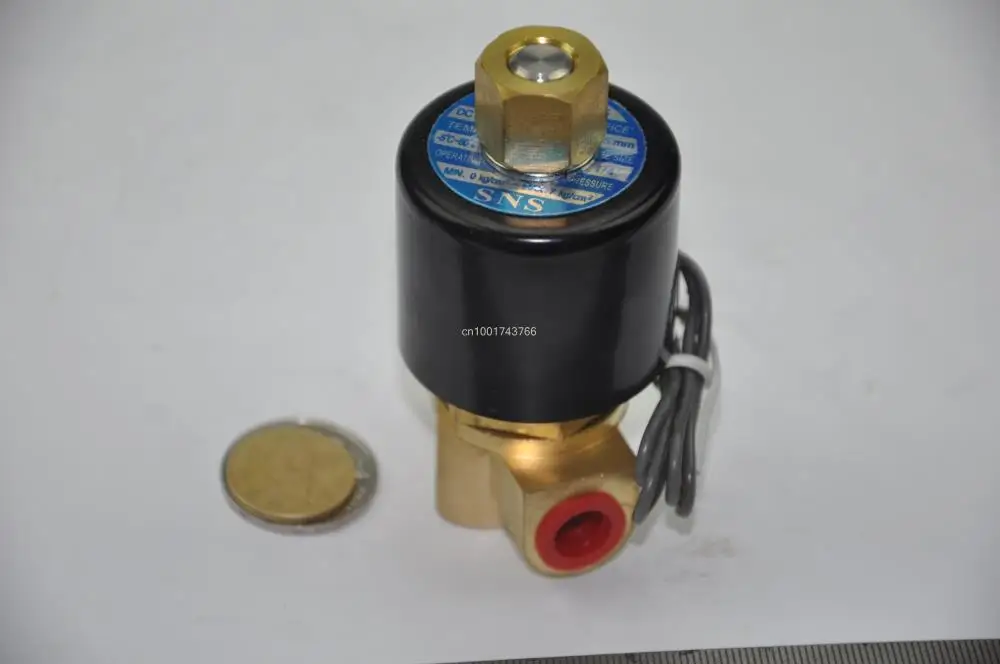 

Electric Solenoid Valve Water Air electrical magnetic N/O 12V DC 1/4" 2WK025-08