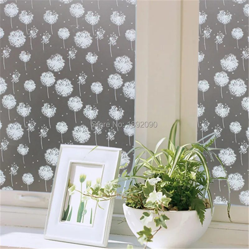 Buy 60*200cm/lot Frosted Opaque Window Film Privacy