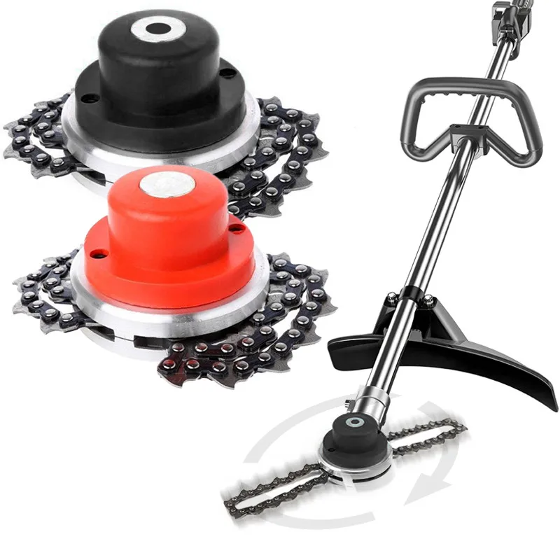 Universal 65Mn Lawn Mower Trimmer Head Coil Chains Brushcutter Garden Grass Trimming Machine Brush Cutter for Lawn Mower XNC