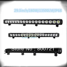 1 шт. 10 Вт светодиоды DC10-30V 30 дюймов 300 Вт Однорядный 180 Вт Светодиодный светильник для пикапа Wagon UTB Cab ATV SUV