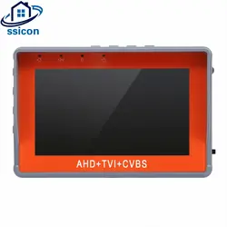 Ssicon Новые 4.3 дюймов 1080 P AHD TVI аналоговый CVBS 3 в 1 CCTV тестер Мониторы для Камера мини Размеры CCTV Камера тестер