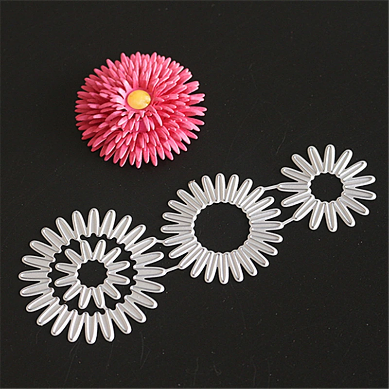 

Daisy Metal Cutting Dies Stencils for DIY Scrapbooking/photo album Decorative Embossing DIY Paper Cards