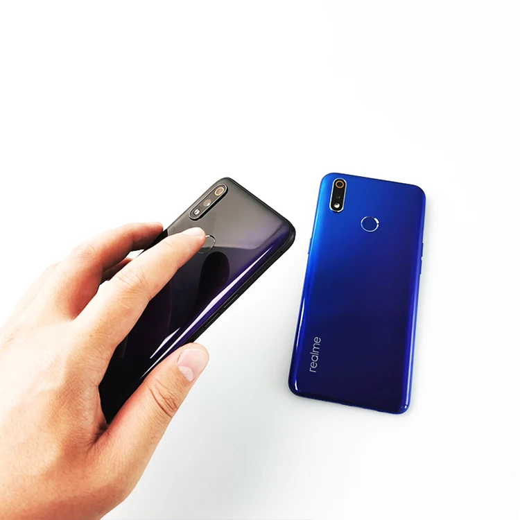 Realme X lite Android 9,0 6,3 "ips полный экран 4045 мАч 3 камеры 2340*1080 Восьмиядерный супер VOOC 25MP + 16MP + 5MP Fingerpringt ID