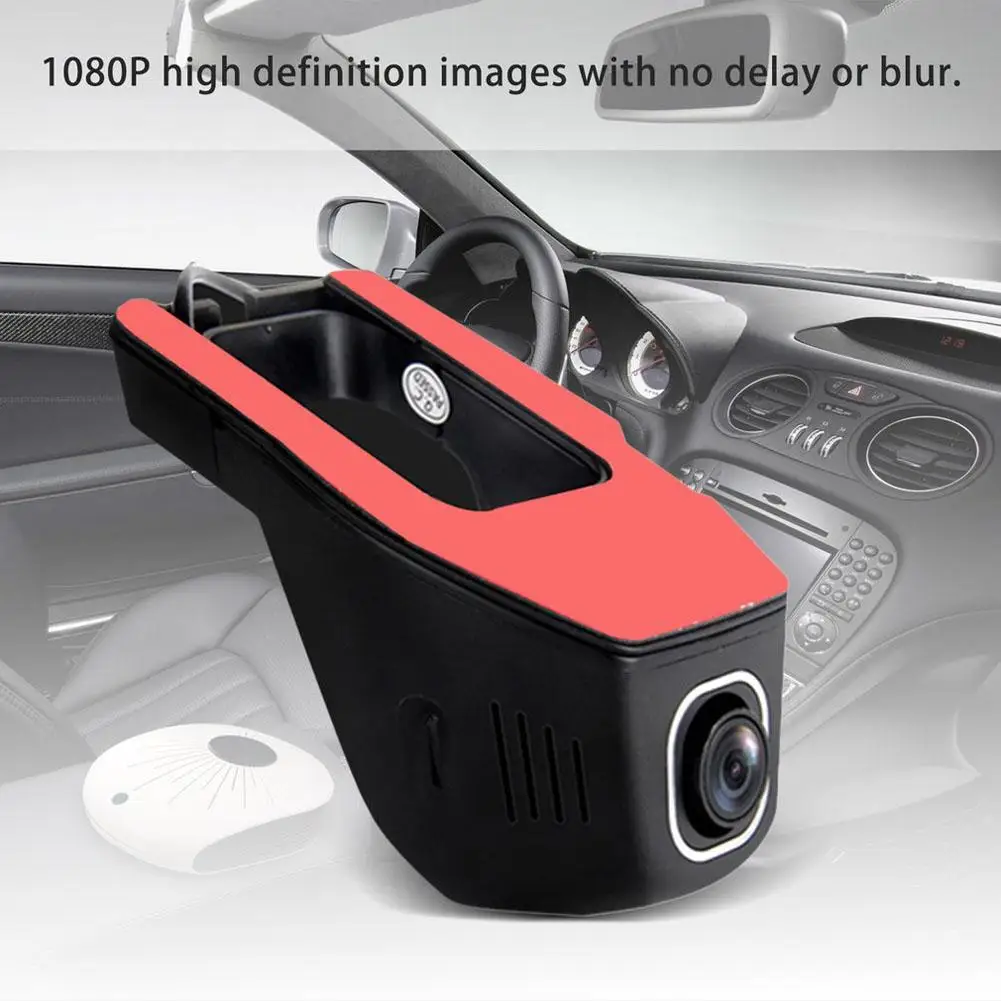 

USB Concealed Hidden Vehicle Recorder Mini Tachograph Digital Camcorder 1080P Car DVR Dash Camera ADAS Function Night Version