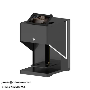 

Newest Factory Price Small Digital Coffee Printer print on Coffee Cakes Cookie Edible Printing Machine