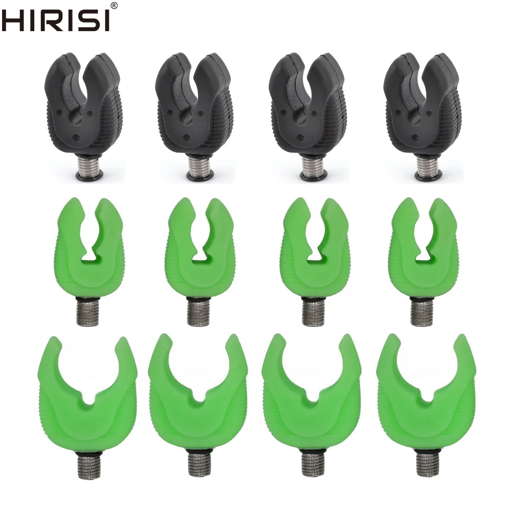 4pcs Rubber Fishing Rod Rest Butt Rest Head Gripper Grips Fishing Rod