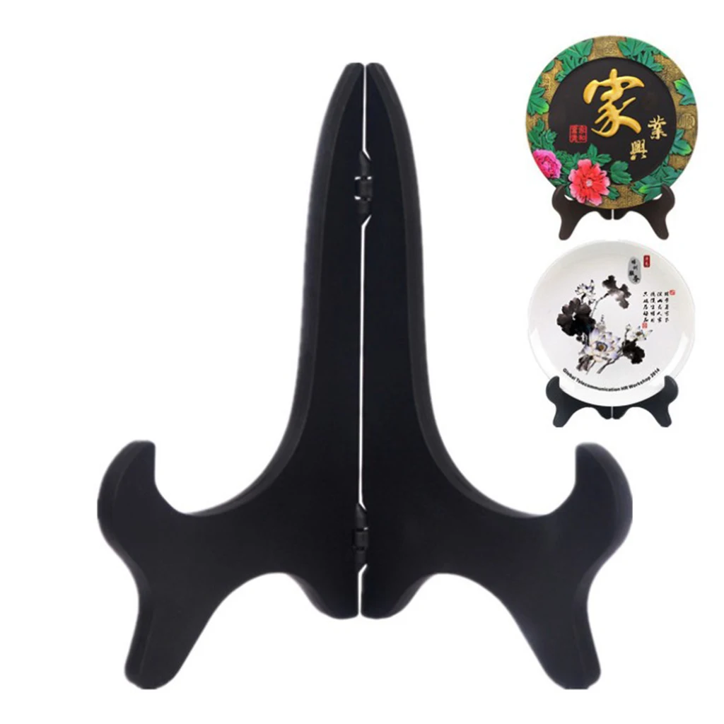 10' Display Easel Stand Plate Bowl Dish Picture Book Holder Tabletop _Black