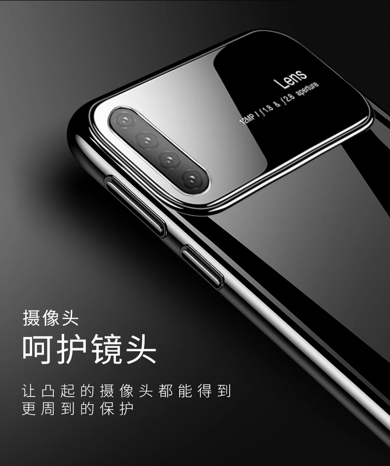 For Huawei P30 Pro Case Luxury Matte Hard PC+Tempered Glass Protective Back Cover Case for huawei p30 p30pro phone shell