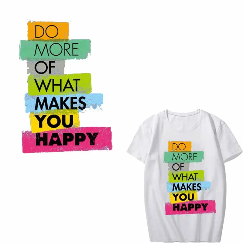 

Fashionable Letter Patch for Clothing Heat Transfer Vinyl A-Level Washable Iron Stickers on T-shirt DIY Applique Thermal Press