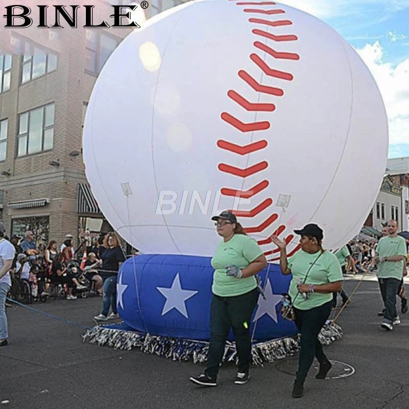 Factory price giant inflatable baseball balloon event display model