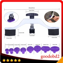 Dent Removal Tools Hand Tool Set Super PDR Tools Kit Car Paintless Dent Repair Bridge Tool Kit Dent Puller Glue Tabs Ferramentas