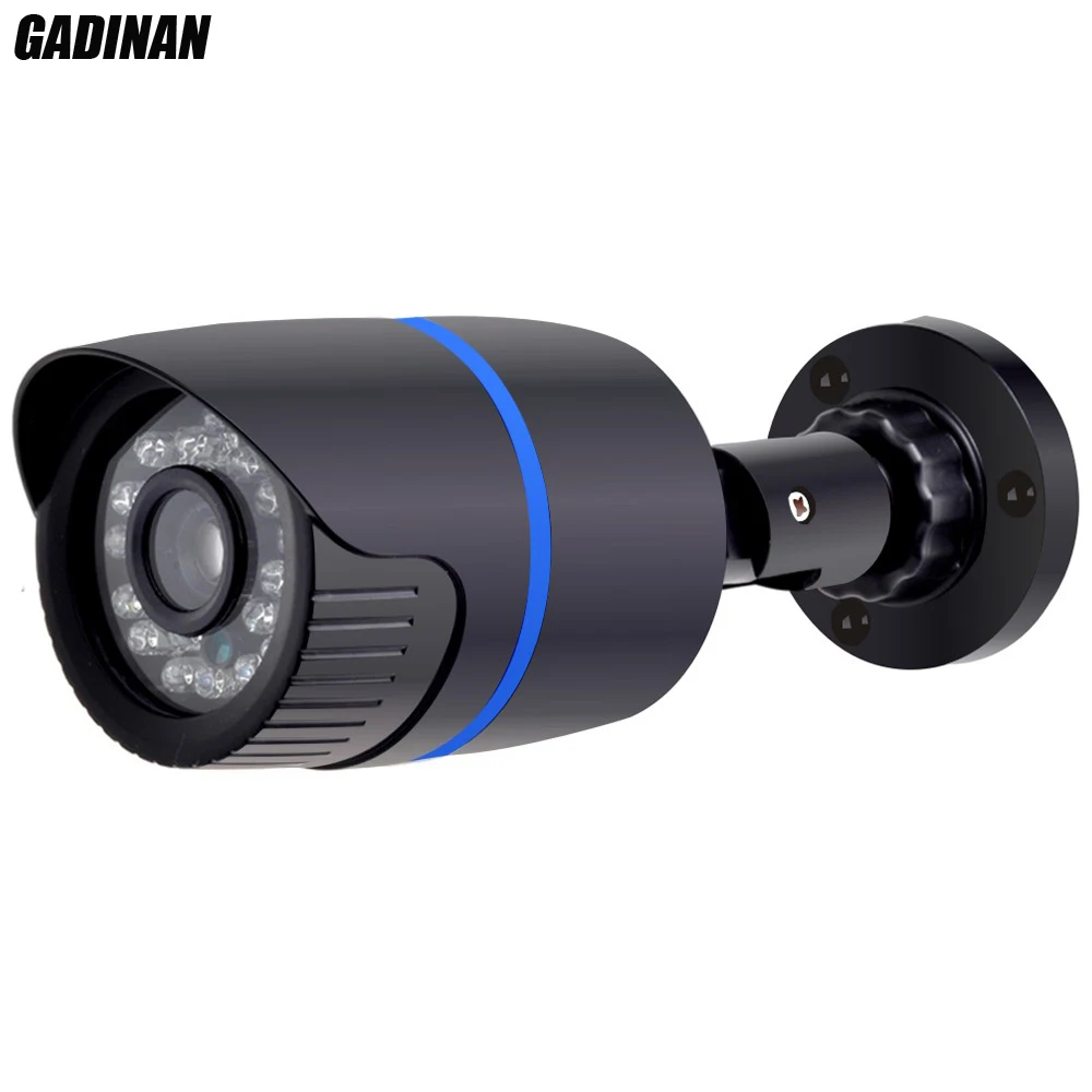 GADINAN HD Megapixel Outdoor Bullet Camera Security 720P 1.0MP IP