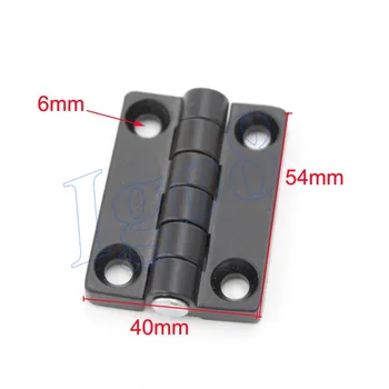 

2pcs Black Countersunk Hole Door Hinge Butt Hinges