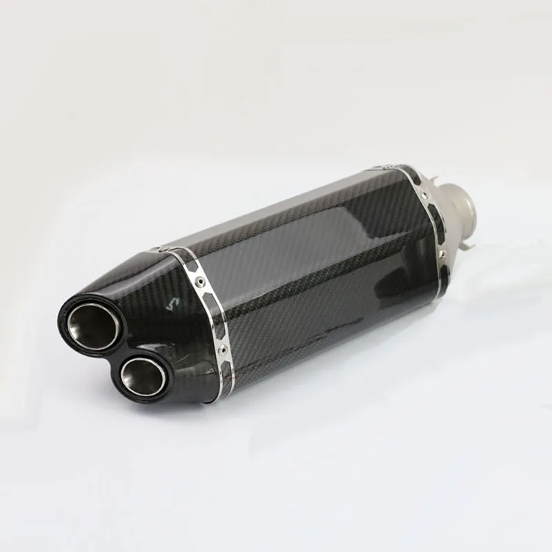 

2018 New style motorcycle pipe exhaust Motorcycle Exhaust Pipe Muffler Carbon Fiber Escape Dirt Pitbike gsr 600 cb1000r YO017