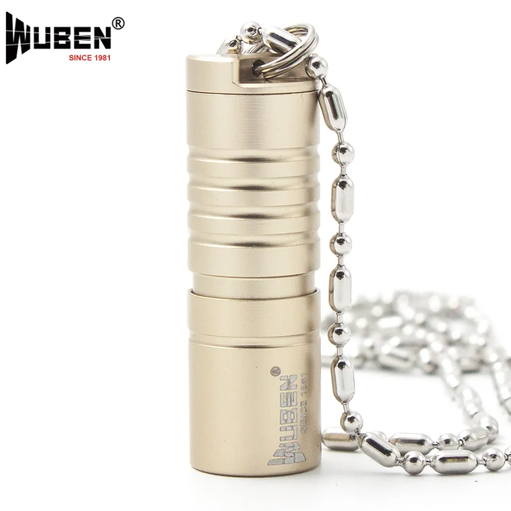 WUBEN Mini LED Flashlight Portable Torch Necklace Design Lantern CREE CP-G2 LED Lamp 10180 Li-ion Battery USB Rechargeable G342 WUBEN Mini LED Flashlight Portable Torch Necklace Design Lantern CREE CP-G2 LED Lamp 10180 Li-ion Battery USB Rechargeable G342