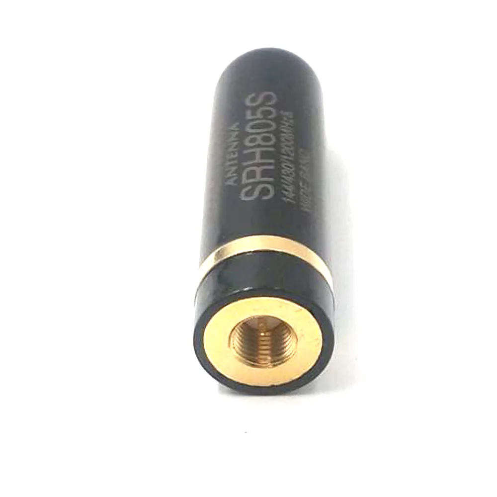 

2PCS Low cost 5cm size SRH805-SMA -M144/430MHz dual band uhf vhf two way radio antenna
