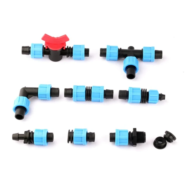 2 pz 16mm Micro Irrigazione Patch Nastro A Goccia Connettori Filo Bloccato Pił F 2 pz 16mm Micro Irrigazione Patch Nastro A Goccia Connettori Filo Bloccato Pił F