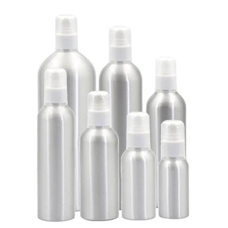 

Aluminum Leak Proof Soap Lotion Dispenser Press Type Split Empty Pump Bottle Shampoo Shower Container Portable Travel Accessory