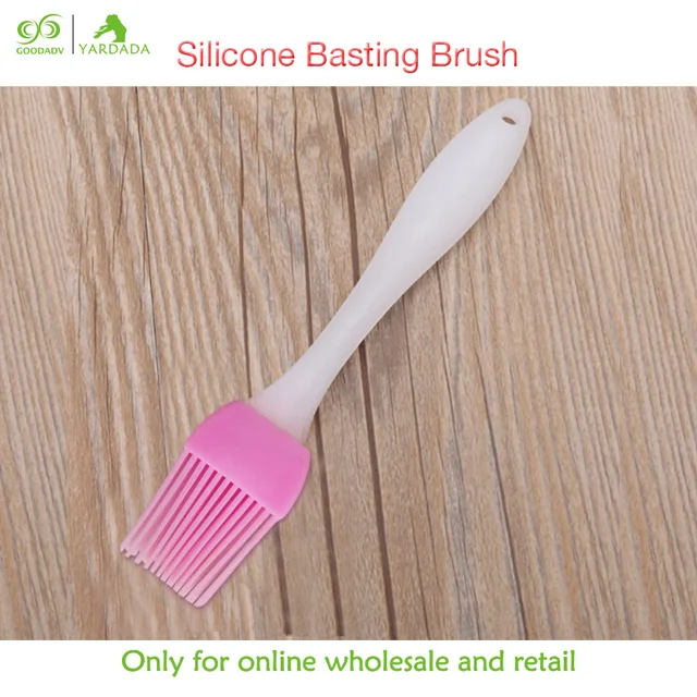 1pc Silicone Basting Pastry Brush Bbq Barbeque Oil Brushes Pink 1pc Silicone Basting Pastry Brush Bbq Barbeque Oil Brushes Pink Kitchen Accessories Gadget 2018 Cooking Tools