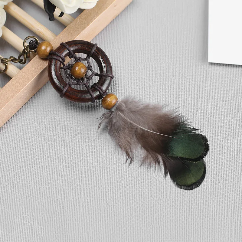 Vintage Mini Dreamcatcher Car Nursery Decor Pendant Indian Dream