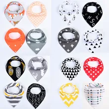 Хлопковый нагрудник с лисой для кормления младенцев, бандаж для кормления, слюнявчик для младенцев, полотенце для слюны с рисунком, аксессуар для еды, мягкие детские вещи