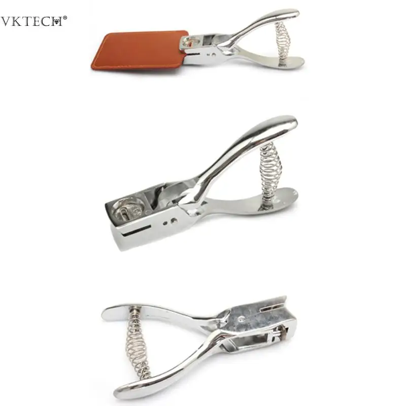 

Metal Leather Accessories Tool Craft Hole Punch Tools Hand Slot Puncher Card Photo Badge Tag Tool for Leather Hole Puncher Plier