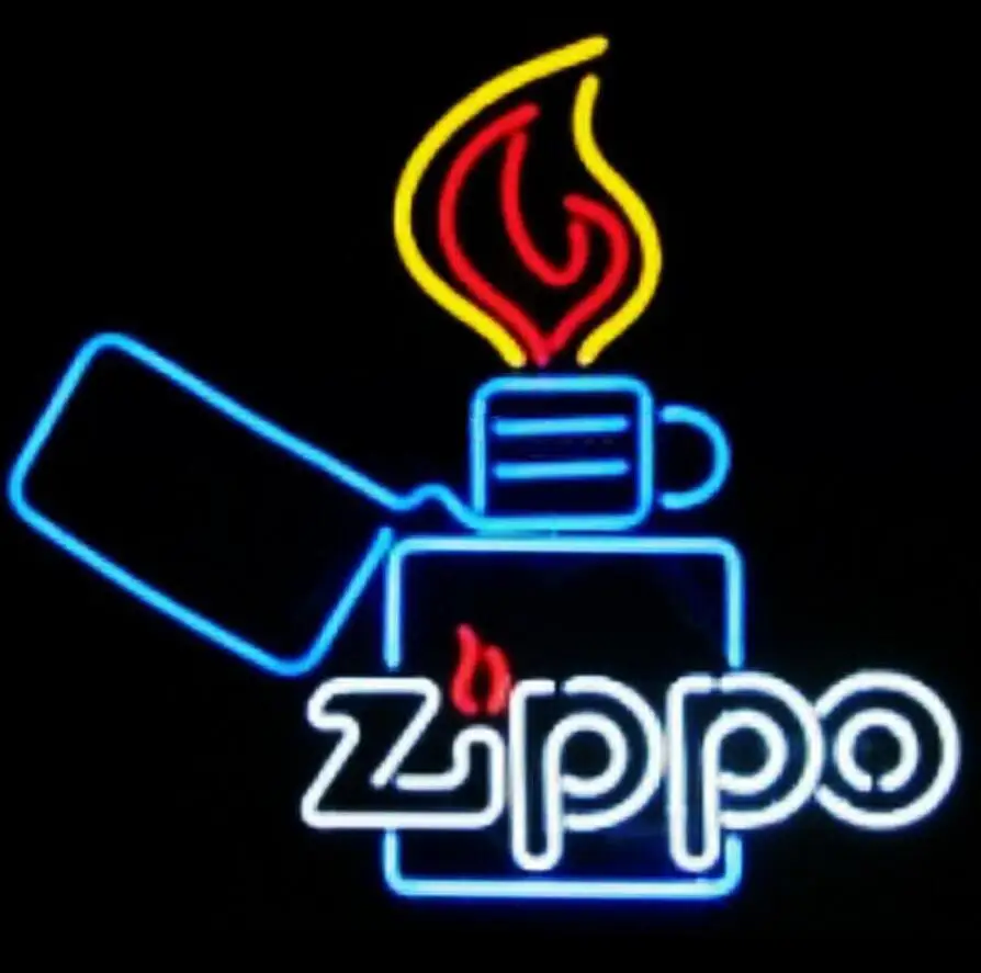 

Custom Zippo Glass Neon Light Sign Beer Bar