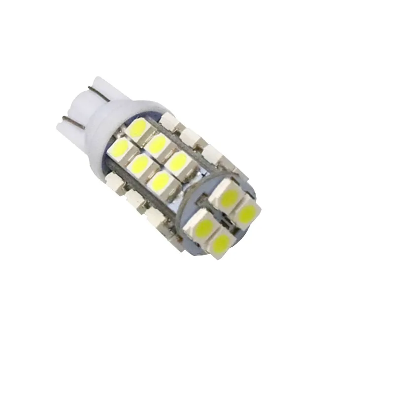 100 шт. T10 28 SMD 1210 3528 Светодиодный 168 W5W 194 Клин светильник сигнальных ламп белого и синего цвета красный светодиодный автомобильный светильник s авто лампы, работающего на постоянном токе 12 В в 168Lm