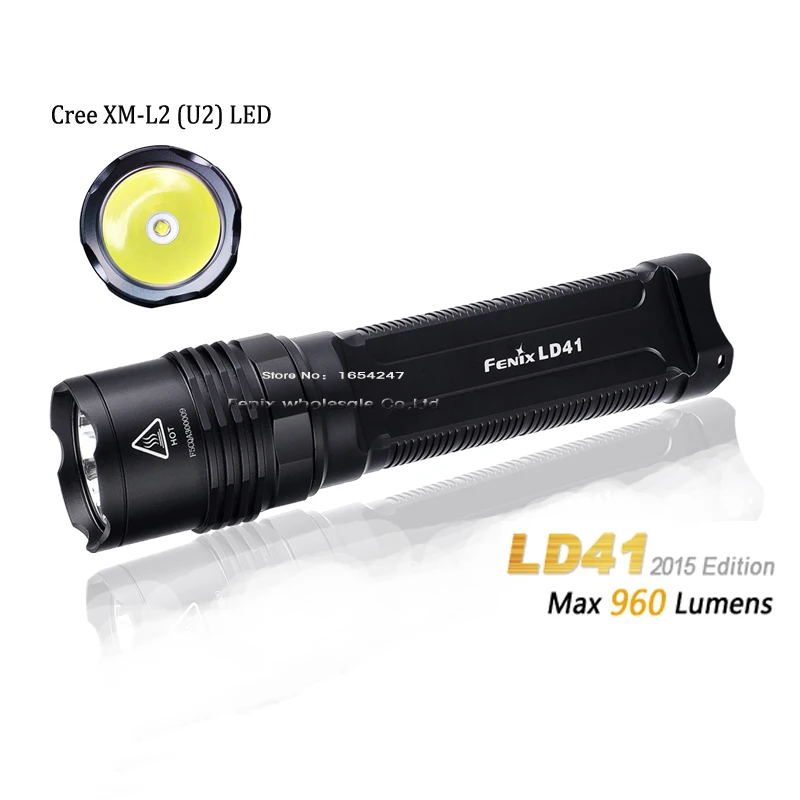 2015 новый фонарик Fenix LD41 CREE XM L2(U2) светодиодный IPX 8 водонепроницаемый кемпинговый