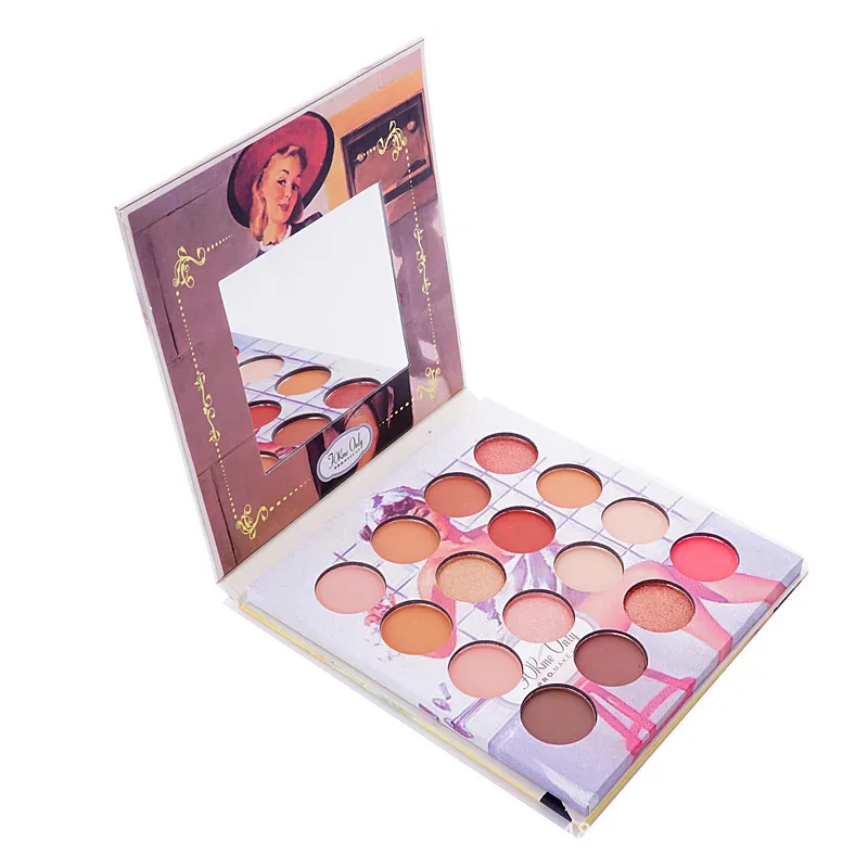 

Hot Retro Style 16 Colors New Eyeshadow Multi-color Eye Shadow Makeup Plate Makeup Eye shadow Palette Quick Selling Explosions