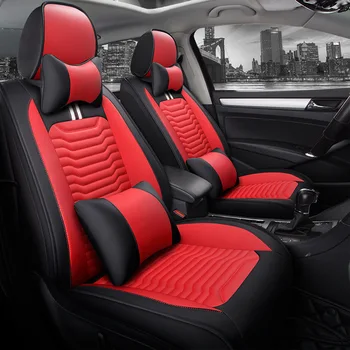 

Leather Car seat cover for renault megane 2 3 sandero scenic 1 2 3 symbol talisman of 2018 2017 2016 2015