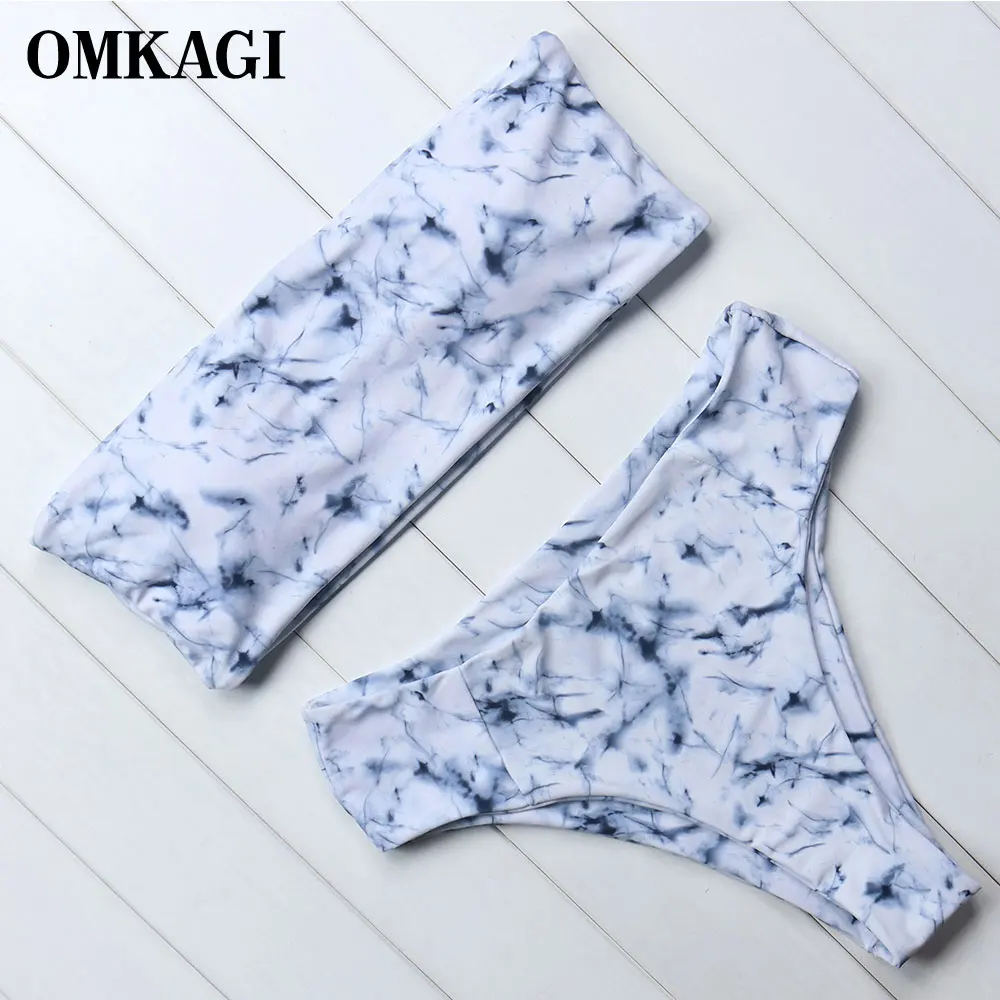 

OMKAGI Sexy Push Up Bikinis Set Swimming Sets Bathing Suit Beachwear Off Shoulder Swimsuit Swimwear Women Brazilian Bikini 2018