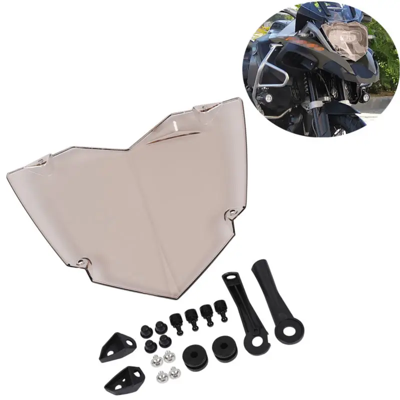 Motorcycle Headlight Cover For BMW R1200GS Adventure WC 2014-17 Front Headlight Guard Cover Lens Protector Motorcycle Headlight Cover For BMW R1200GS Adventure WC 2014-17 Front Headlight Guard Cover Lens Protector