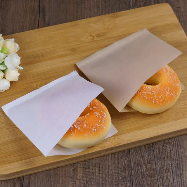 doreenbeads kraft paper cookie bag grease proofing triangle baking doreenbeads kraft paper cookie bag grease proofing triangle baking packaging bread donut leisure food 12