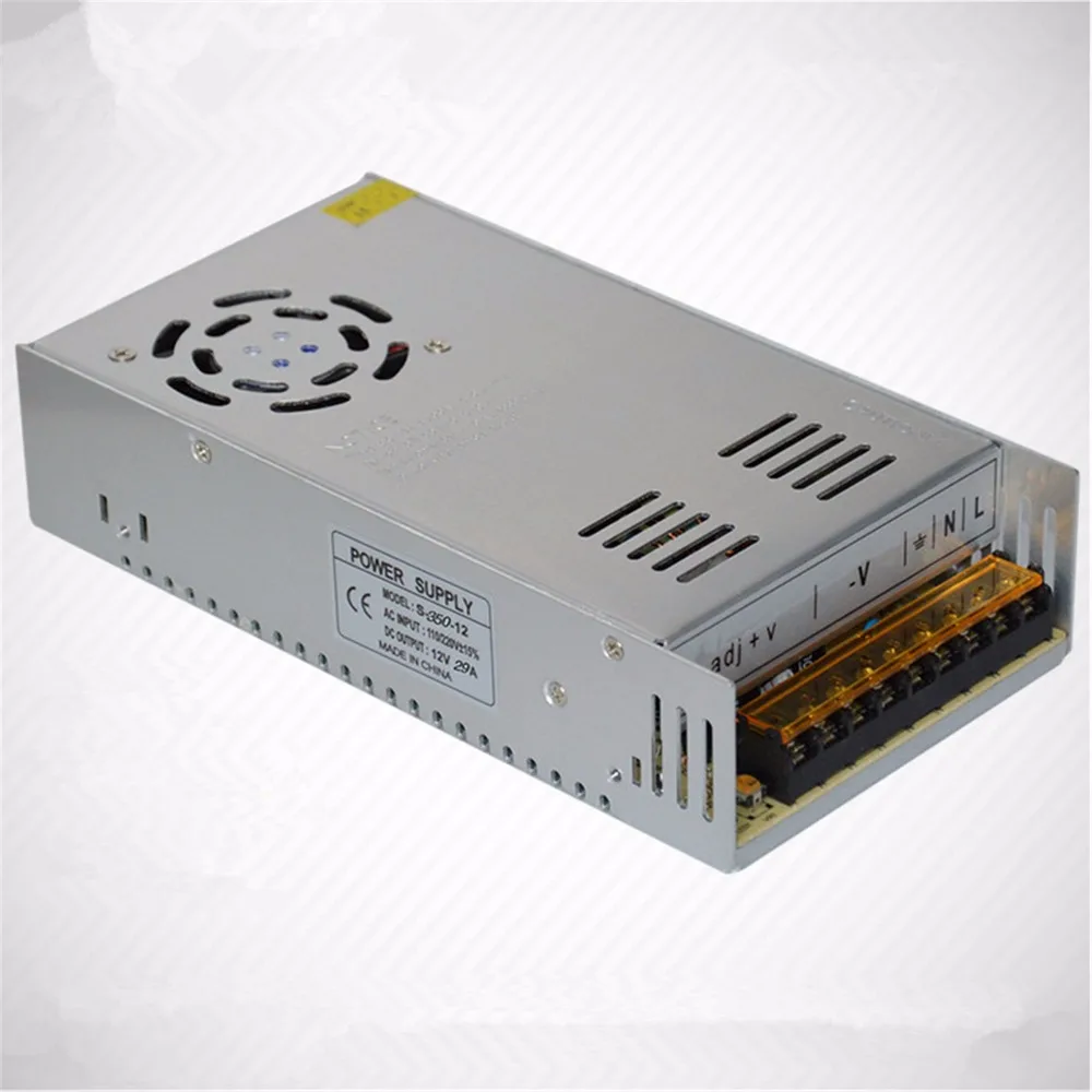 S 360 12 DC Power Source Input 110/220VAC Output 12VDC 29A 350W