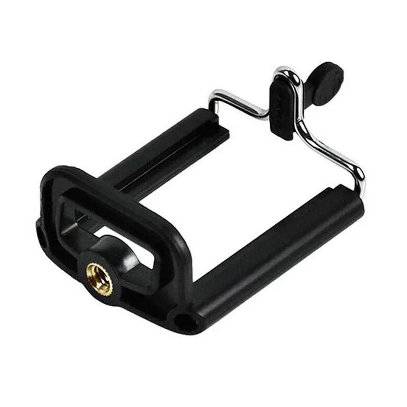 Universal U Shape Mobile Mount Selfie Stick Bracket Holder Camera Adapter Black mini Monopod Tripod for phone | Электроника