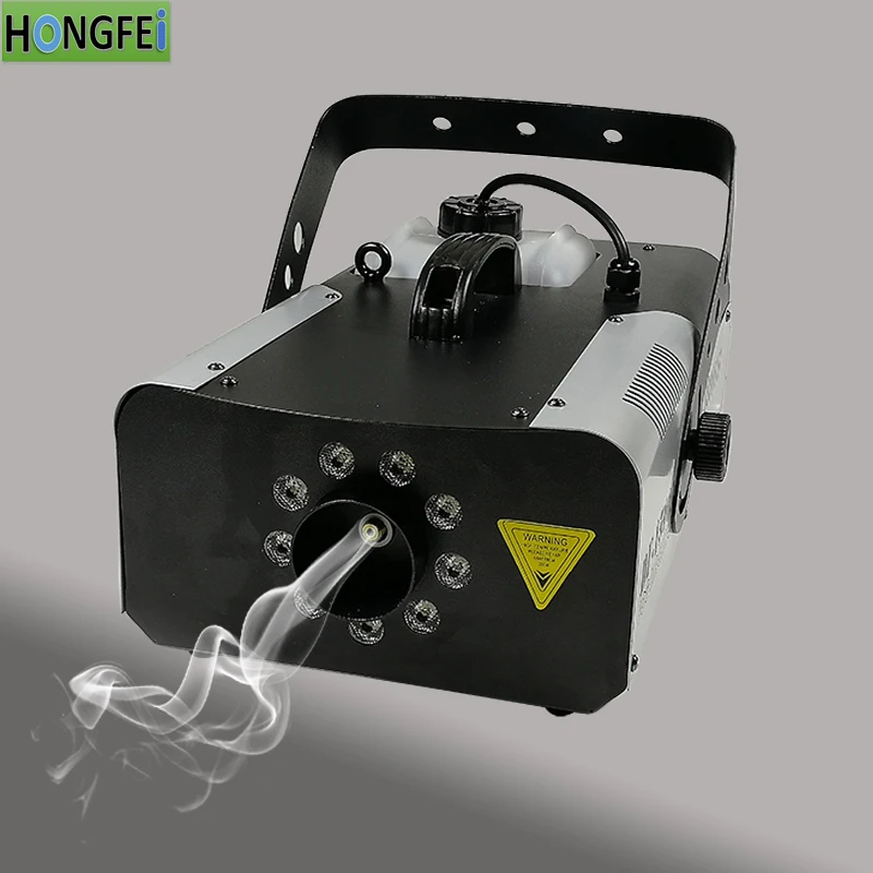 1500w led smoke machine dmx512 rgb 3in1 led professional stage dj fog