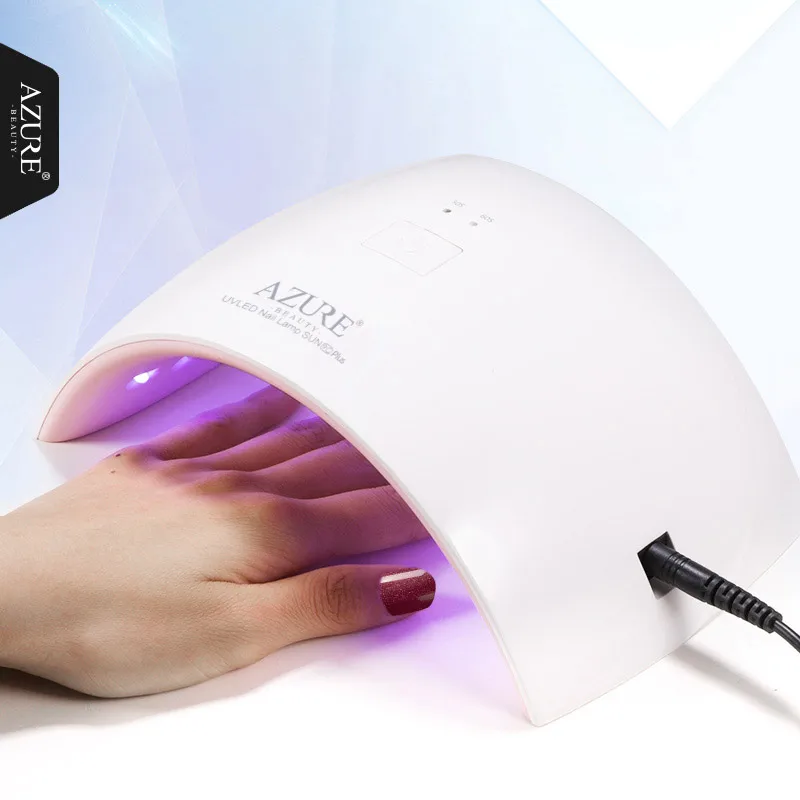 

AZURE BEAUTY 36W Nail Dryer UV Led Lamp For Gel Varnish 18 LEDS SUN9C PLUS 15 LEDs SUN9C 24W Led Ultraviolet lamp Free Shipping