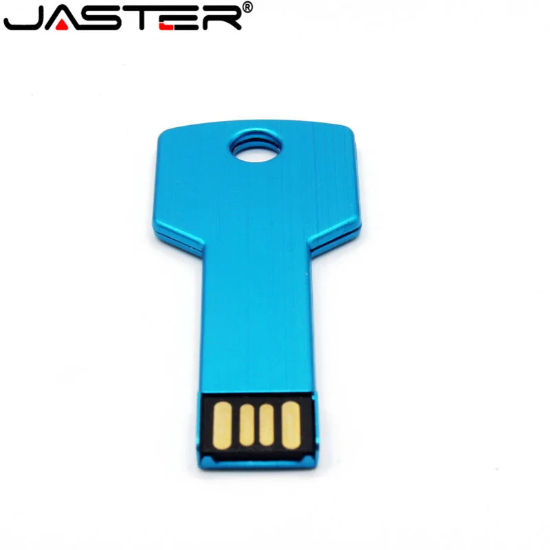 Usb Flash 64 ГБ 32 ГБ 16 ГБ 8 ГБ 4 ГБ Металл Pendrive2.0 более 10 шт. Бесплатный Пользовательский логотип флеш-накопитель в виде ключа Usb Stick подарки оптом Memoria Stick