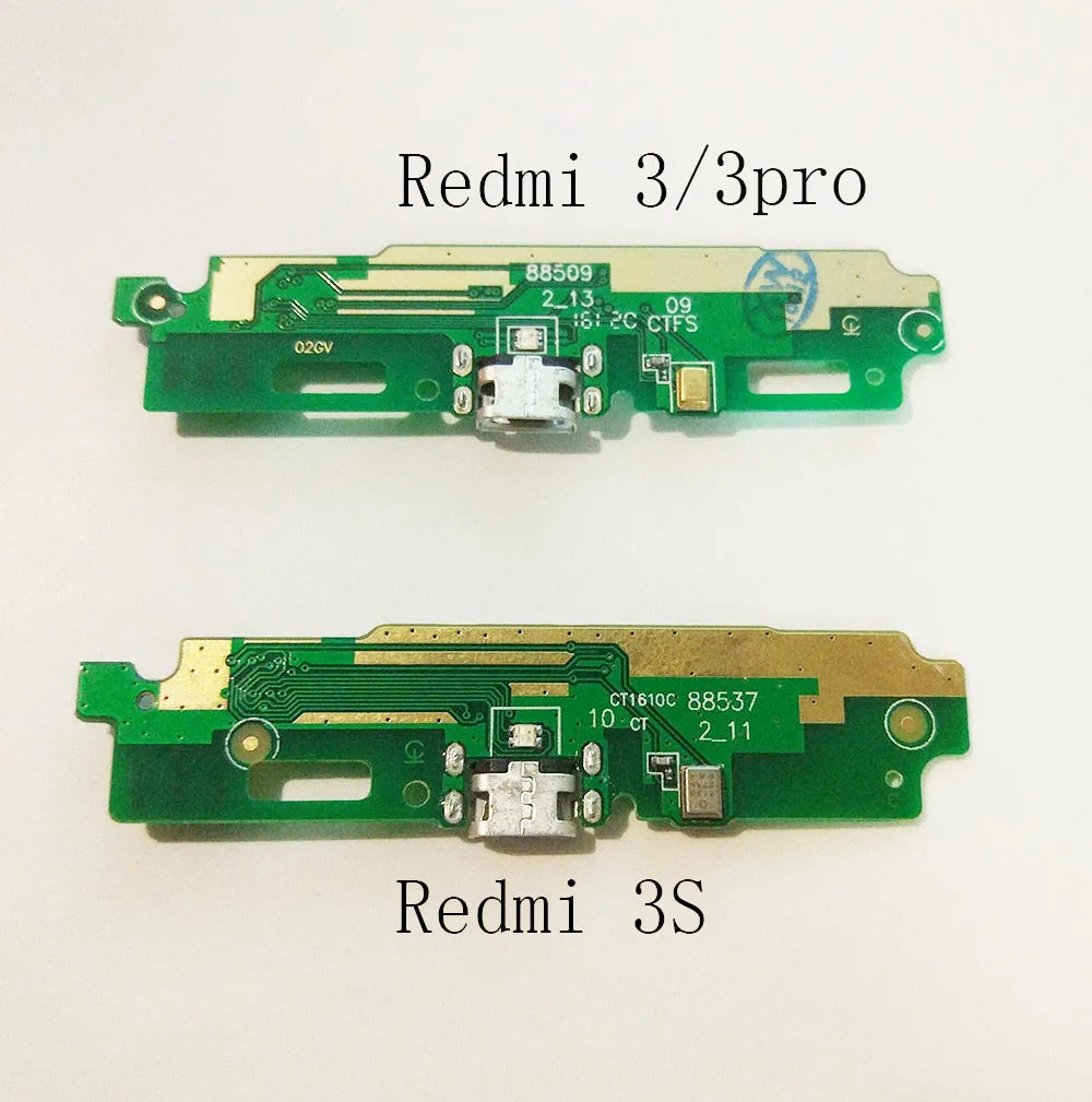 5 шт. Redmi 3S usb зарядный док-порт гибкий кабель + микрофон для Xiaomi 3 Pro док-разъем