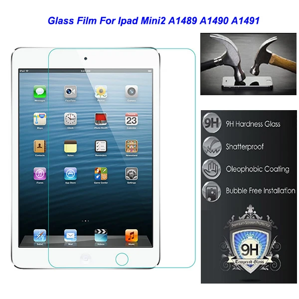 Для Apple Ipad mini2 mini 2 A1489 A1490 A1491 защитная пленка 7 9 "0 3 мм из закаленного стекла для